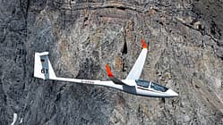 ASH25 im Gebirge