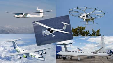 Elektrisches Fliegen, Volo-Projekt, Alpha Electro, e-Genius, Volocopter, Airbus E-FanX, Eviation Alice Elektrisches Fliegen