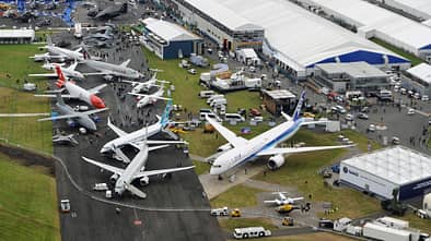 Farnborough Airshow Luftbild 2016.