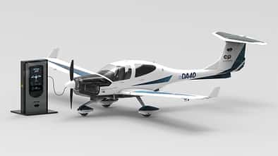 Die Diamond eDA40 wird ein elektrisch angetriebenes Schulflugzeug.