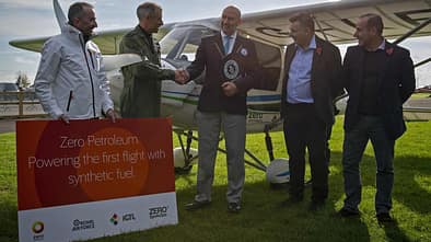 Project Martin - First flight using synthetic aviation fuel