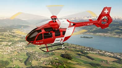 Die Rega beschafft neuen neue Airbus Helicopters mit Fünfblattrotor.