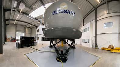 Blissair-Simulator in Bocholt.