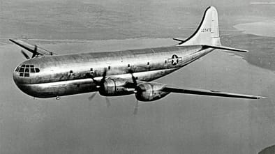 Boeing XC-97 Stratofreighter im Flug