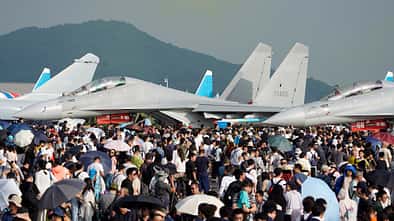 Eindrücke vom Veranstaltungsgelände der Airshow China 2024 in Zhuhai. 
