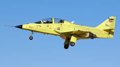 Iranischer Jet-Trainer Yasin.
