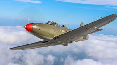Bell P-39 Airacobra im Flug