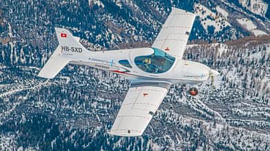 Elektroflugzeug Bristell Enegric in Aktion
