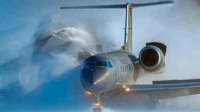 Chiles Luftstreitkräfte auf Mission in der Antarktis