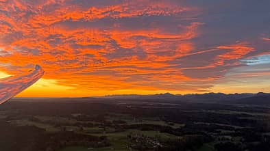 Segelfug_Alpenflug_Wolken