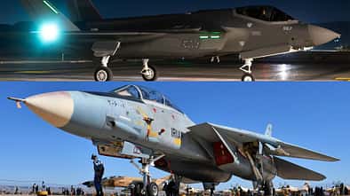 F-14 und F-35 Israel (Montage)