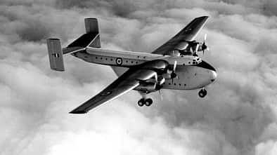 Blackburn Beverley C.1 im Flug