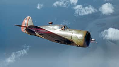 Eine norwegische H-75A-8 über Kanada, fotografiert von Ausbilder Conrad Mohr