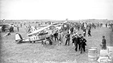 Impressionen von den Europarundflügen (Challenge International de Tourisme) zwischen 1929 und 1934