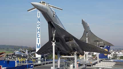 Technikmuseum Sinsheim, Concorde, Tu-144