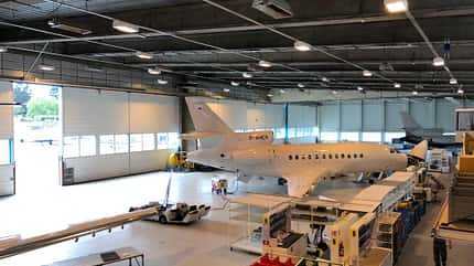 Dassault, Falcon 900EX, Heron Aviation, RUAG