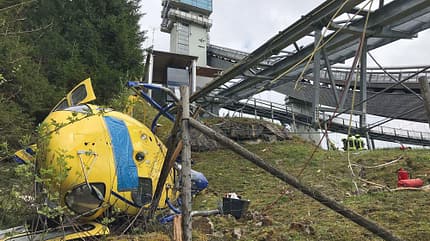 Unfallanalyse, Oberstdorf, Unfallstelle