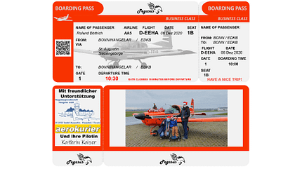 Rundflugticket, Nikolaus, Bonn/Hangelar
