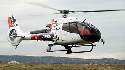 H130, Flightlab, Airbus, Eine H130 dient Airbus Helicopters als Flightlab für die Erprobung neuer Technologien.