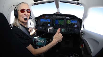 Margrit Waltz, 900. Ferryflight