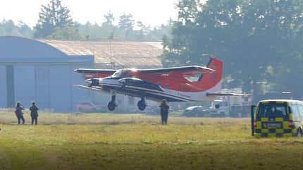 Do 128, TU Braunschweig, Schleißheim, Die Dornier Do 128 der TU Braunschweig steht nun in Schleißheim im Museum.