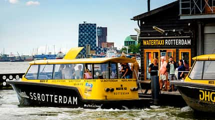 Rotterdam, Wassertaxi, Hafen