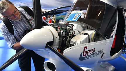 e-power,betrachten,Besucher,elektrisch,E-Flight AERO 2022