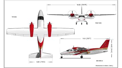 Tecnam, P2012; Traveller, Garmin G1000