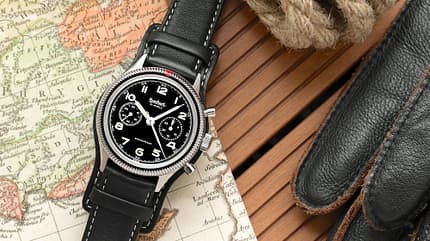 Fliegeruhr, Chronograph, Hanhart