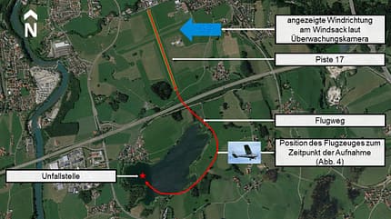 Unfall Moorsee, Kempten, Cessna 172