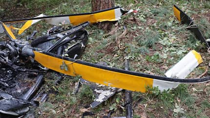 Unfall R44, Mastbruch