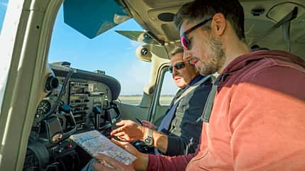 Schulung, Vorflugkontrolle, Check, Checkflug, Kontrolle