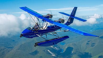 AirCam, AirVenture, N51SC, Wasserflugzeug, Boot, Wasser, Sportflugzeug, USA, Freizeit, Hobby, Pilotenreport