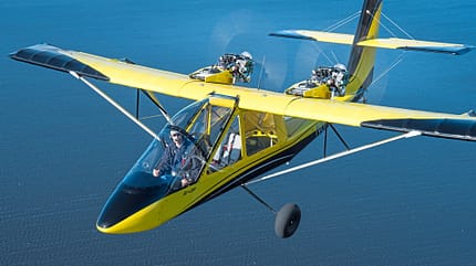 AirCam, AirVenture, N51SC, Wasserflugzeug, Boot, Wasser, Sportflugzeug, USA, Freizeit, Hobby, Pilotenreport
