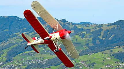 Great Lakes, 2T-1A, Pilotreport, Bodensee, Air Photography, Luftbilder, Klassiker, Vintage, Retro, Oldtimer