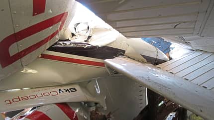 Unfallanalyse, Absturz, Cessna, Cessna 182, Ailertchen, Deutschland, BFU, Unfall