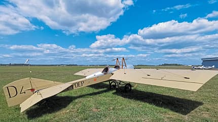 Klassiker, Deperdussin TT, Frankreich, Historie, Praxis, Motorflug, Pilotreport