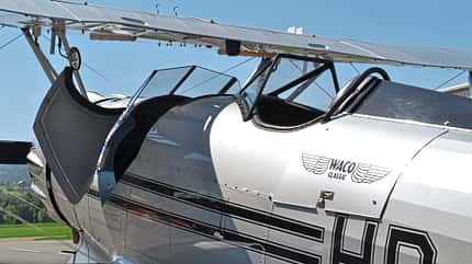 Pilotreport, WACO, Waco, YMF-5, Oldtimer, Klassiker, Motorflug