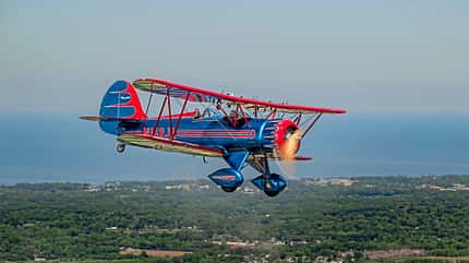 Pilotreport, WACO, Waco, YMF-5, Oldtimer, Klassiker, Motorflug