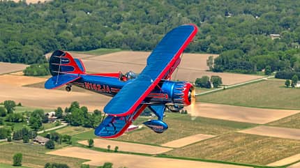Pilotreport, WACO, Waco, YMF-5, Oldtimer, Klassiker, Motorflug