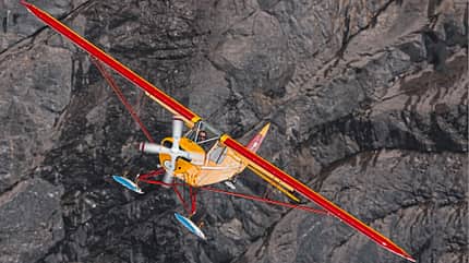 Piper, Piper PA-18, Super Cub, Cub, Schweiz, Gletscherflug, Bergflug, Schweiz, Alpen, Alpin
