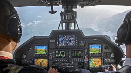 Augusta, Westland, AW109, Helikopter, Navigation