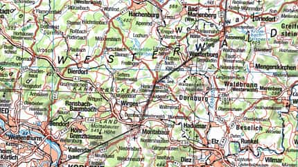 Straßenkarte, Karte, Navigation, GPS, Navigation