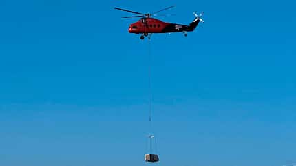 5 State Helicopters, Dallas, Royse City, Screaming Mimi, Sikorsky S-58T, Texas, TV Legende, Hubschrauber, "Ein Trio mit vier Fäusten"