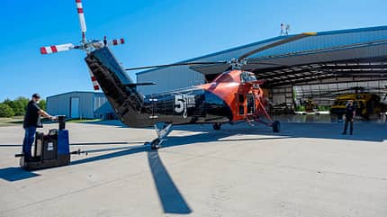 5 State Helicopters, Dallas, Royse City, Screaming Mimi, Sikorsky S-58T, Texas, TV Legende, Hubschrauber, "Ein Trio mit vier Fäusten"