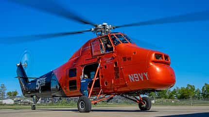 5 State Helicopters, Dallas, Royse City, Screaming Mimi, Sikorsky S-58T, Texas, TV Legende, Hubschrauber, "Ein Trio mit vier Fäusten"