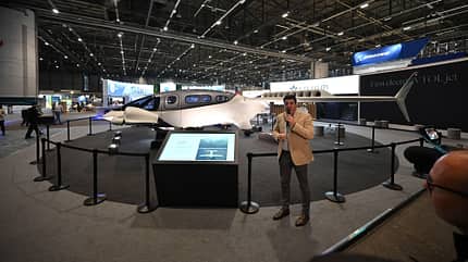 Lilium, EBACE, eVTOL Lilium Vorstellung EBACE 2024