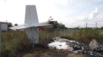 Unfallanalyse, Cessna 182, Skylane, BFU, Bamberg