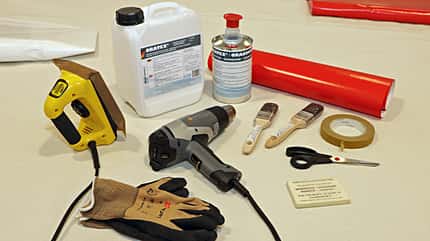 Bespannung, Oratex, Lanitz Aviation, ASK 13