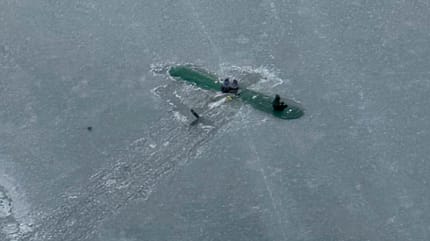 Alaska Plane-Ice Rescue Alaska Plane-Ice Rescue
